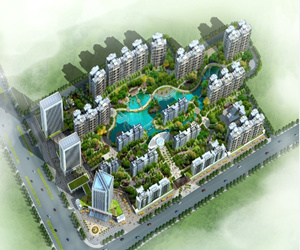 九華新城效果圖