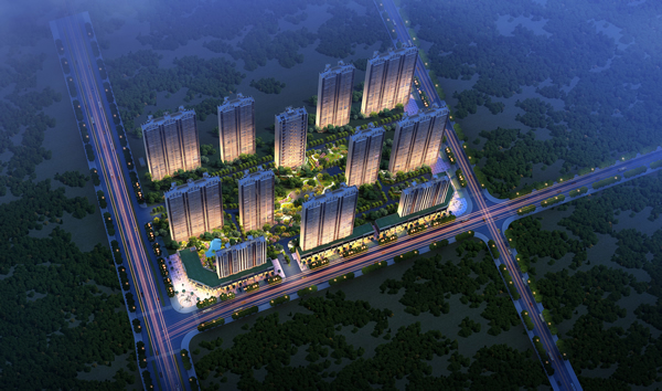 碧桂園·大學(xué)印象鳥(niǎo)瞰圖