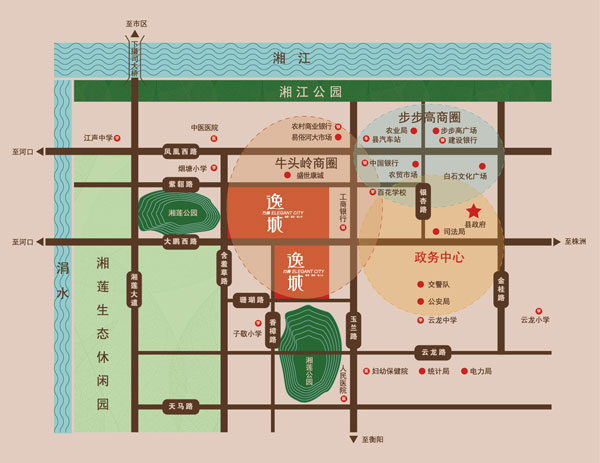 萬(wàn)通逸城位置圖