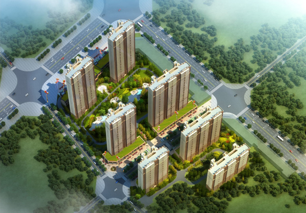 碧桂園·潭州府鳥瞰圖