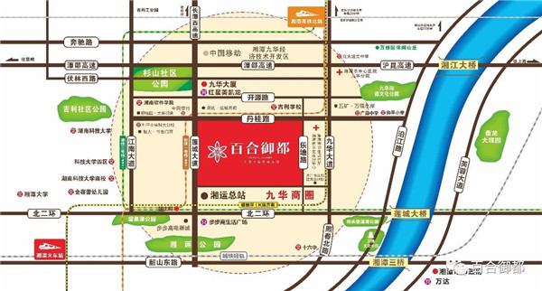 百合御都位置圖