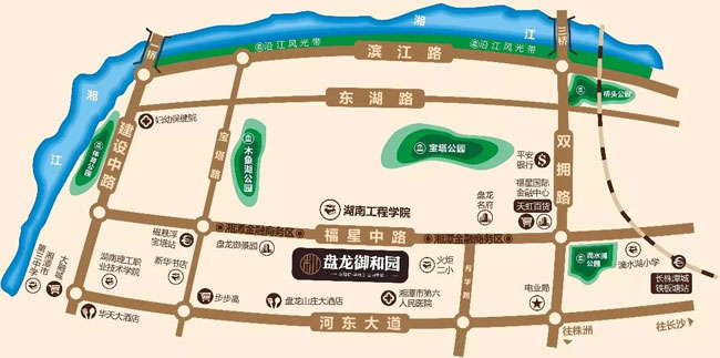 盤龍御和園位置圖