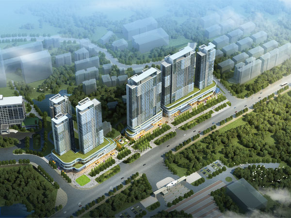 盤龍御和園鳥瞰圖