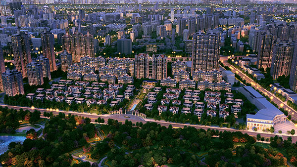 東方名苑首府鳥(niǎo)瞰圖