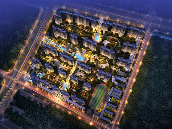 美的·蓮城首府鳥瞰圖