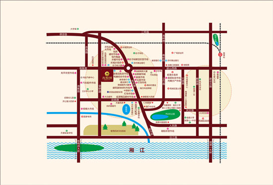 太陽(yáng)城位置圖