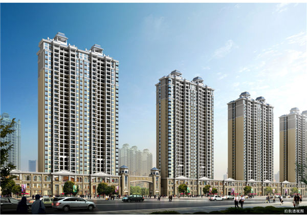 五江天驕效果圖