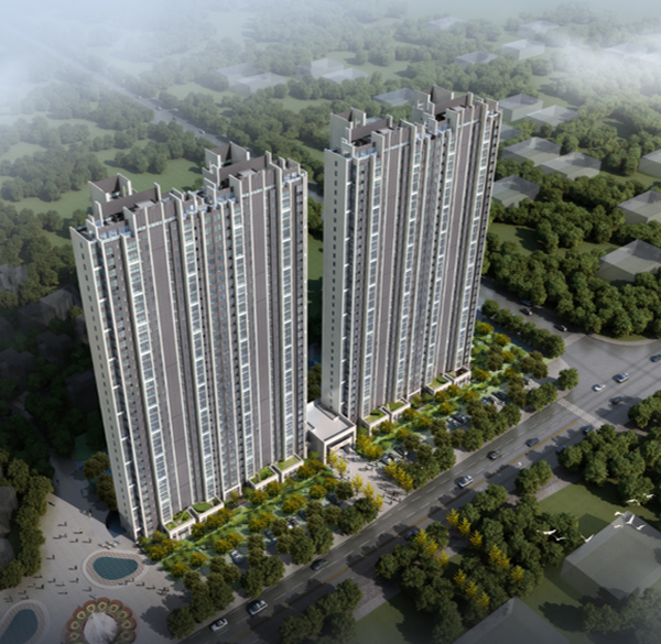 百嘉信·富瑤天下鳥瞰圖