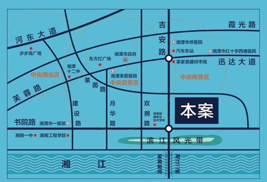 高科·花漾年華位置圖