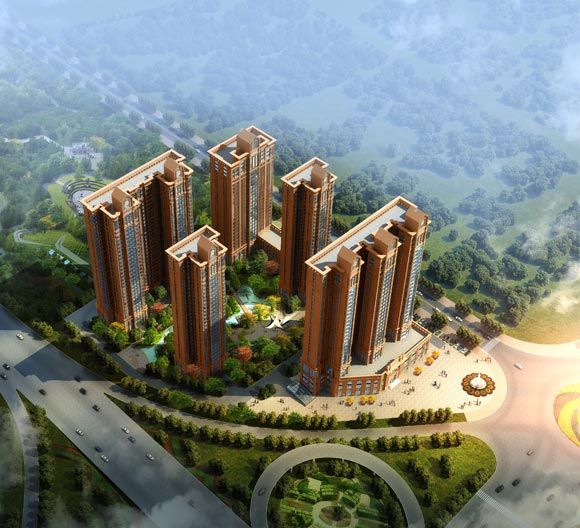 帝豪國際鳥瞰圖