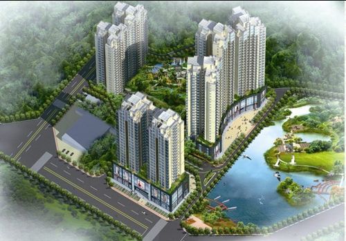 金芙蓉·岳塘映象鳥瞰圖