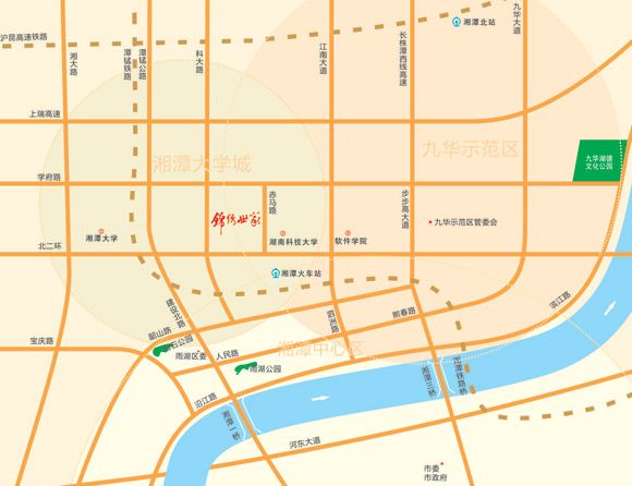 錦繡世家位置圖