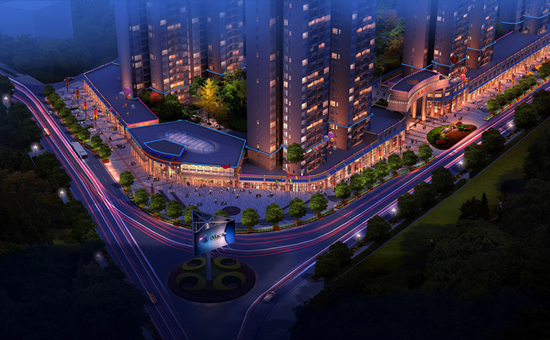 美江國(guó)際社區(qū)鳥瞰圖