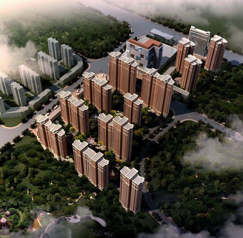 湘銀·熙城納帕溪谷鳥瞰圖