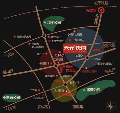 天元·貴府位置圖