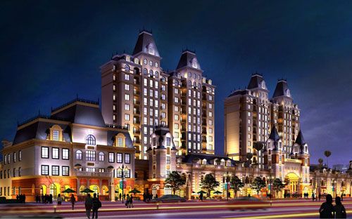 中地凱旋城效果圖