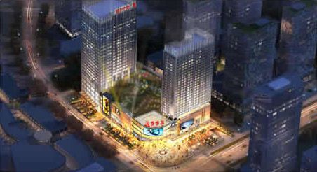 同豐·中央廣場(chǎng)鳥(niǎo)瞰圖