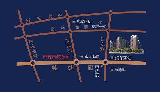 鴻達金域世家位置圖