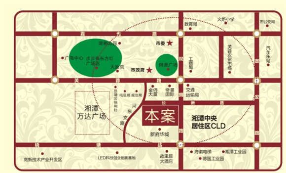 巨友·中央公館位置圖