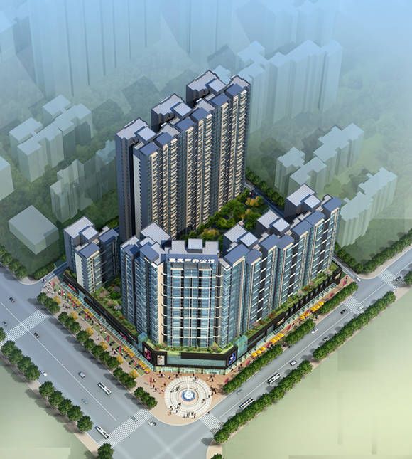 巨友·中央公館鳥瞰圖