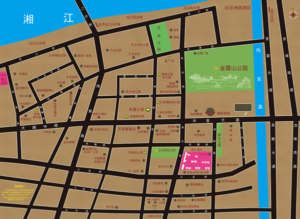 天元海棠灣位置圖