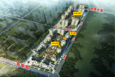 大漢龍雲(yún)臺(tái)鳥(niǎo)瞰圖