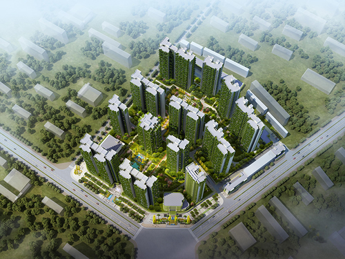 鍇鑫·森林雅園鳥瞰圖