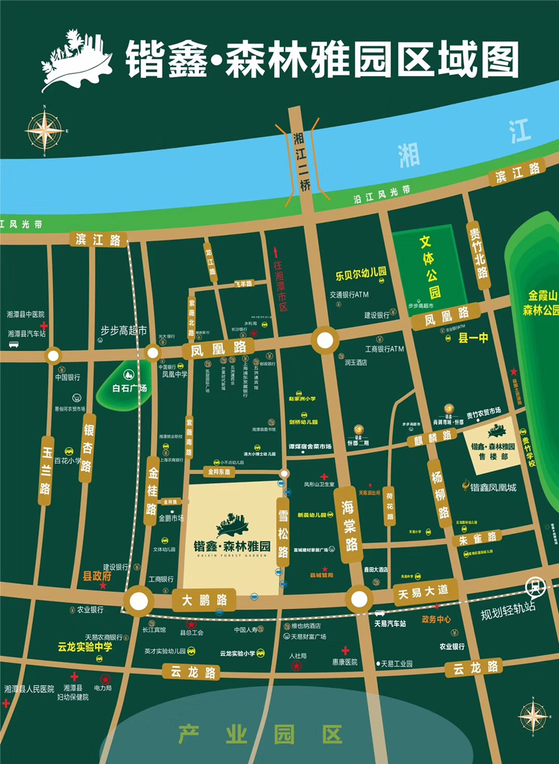 鍇鑫·森林雅園位置圖