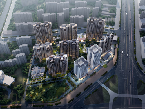 步步高·新天地-瑞府鳥瞰圖