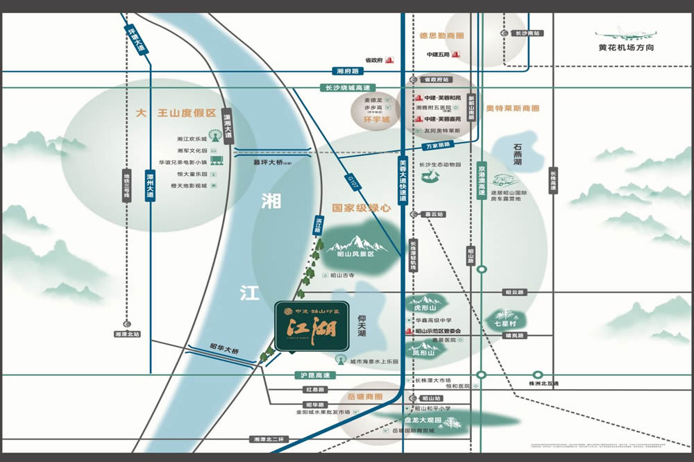 中建昭山印象|江湖位置圖