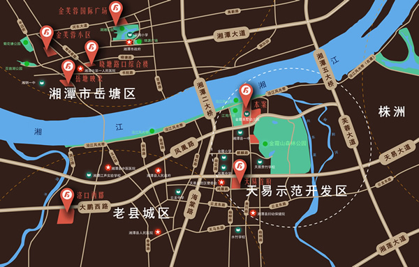 金霞美墅·蘭庭位置圖