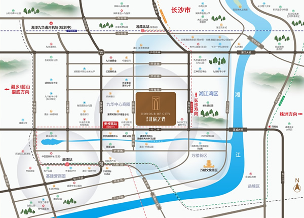 潭房·北宸之光位置圖