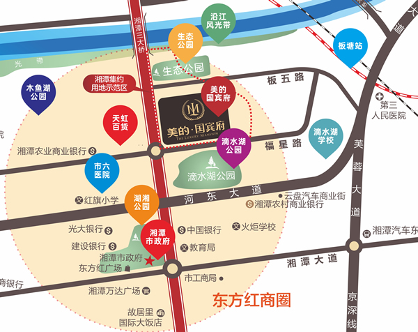 美的國賓府位置圖