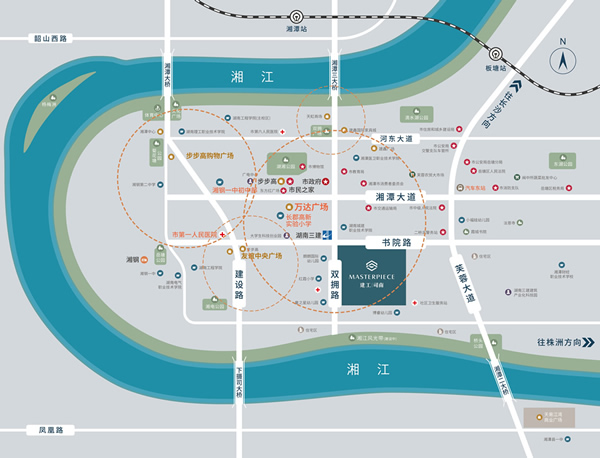 建工司南位置圖