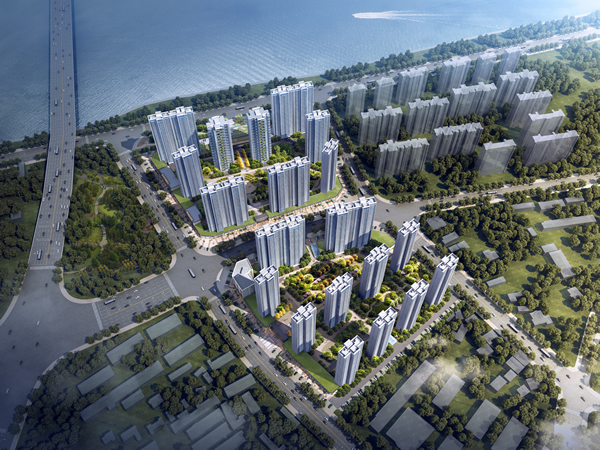 德智·江聲壹號鳥瞰圖