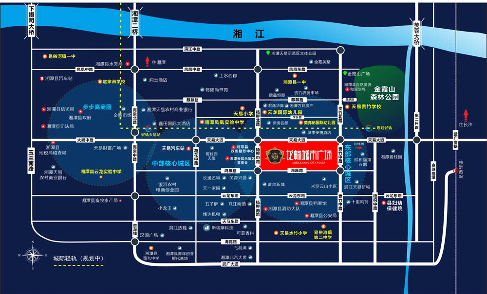 龍暢城市廣場位置圖